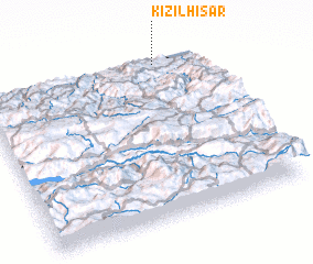 3d view of Kızılhisar