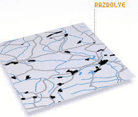 3d view of Razdol\