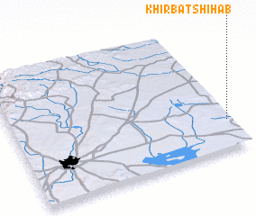 3d view of Khirbat Shihāb