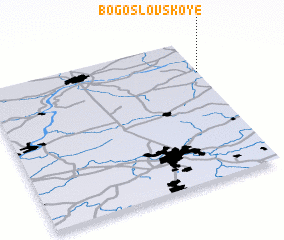 3d view of Bogoslovskoye