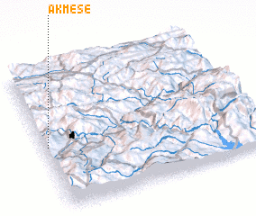 3d view of Akmeşe