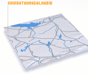 3d view of Khirbat Aḩmad al Ḩabīb