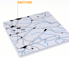 3d view of Novyy Mir