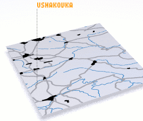 3d view of Ushakovka