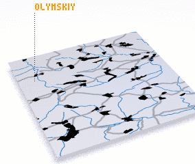 3d view of Olymskiy