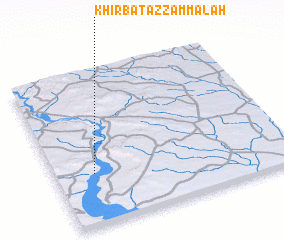 3d view of Khirbat az Zammālah