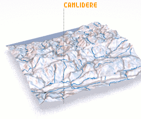 3d view of Çamlıdere