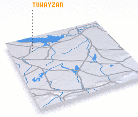 3d view of Tuwayzān