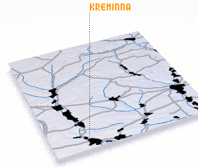 3d view of Kreminna