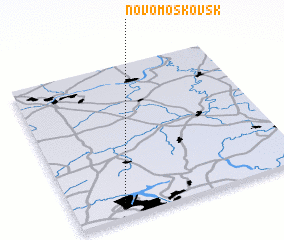 3d view of Novomoskovsk