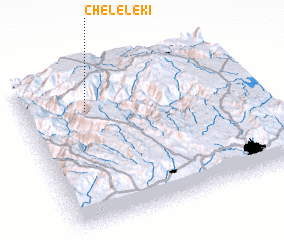 3d view of Chʼelelekʼī