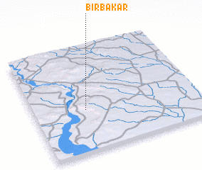 3d view of Biʼr Bakâr