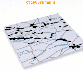 3d view of Staryye Psar\