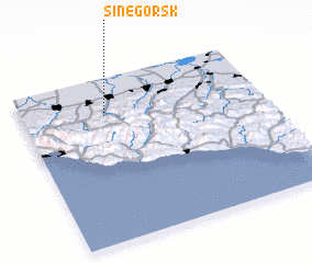 3d view of Sinegorsk