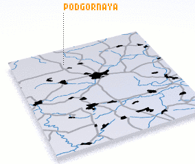 3d view of Podgornaya