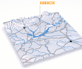 3d view of Kabacık