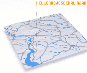 3d view of Hellenndjé see Ḩalinjah