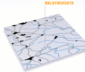 3d view of Malaya Kosaya