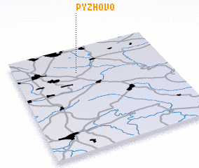 3d view of Pyzhovo