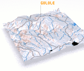 3d view of Gololē