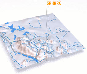 3d view of Sakare