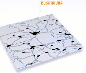 3d view of Rusanovka