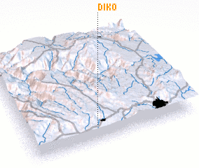 3d view of Dīko