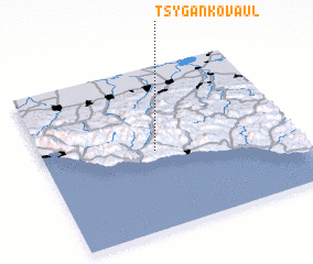 3d view of Tsygankov Aul