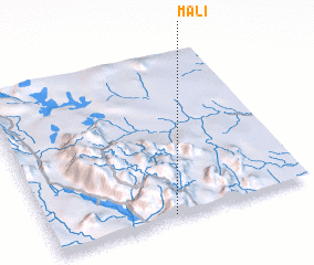 3d view of Mali