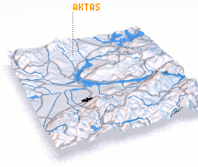 3d view of Aktaş