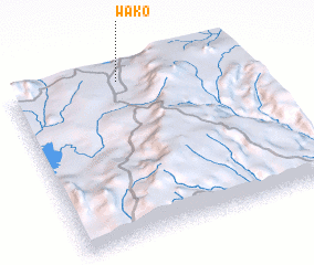 3d view of Wakʼo