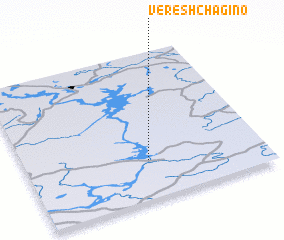 3d view of Vereshchagino