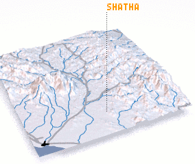 3d view of Sha‘thāʼ