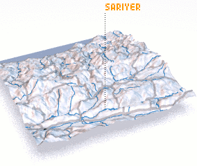 3d view of Sarıyer