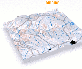 3d view of Dībdībē