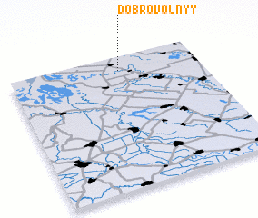 3d view of Dobrovol\