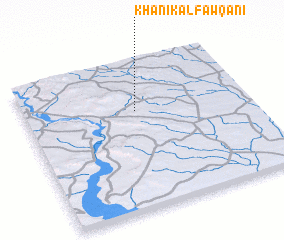 3d view of Khānīk al Fawqānī