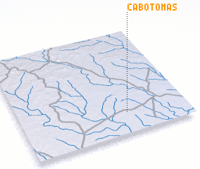 3d view of Cabo Tomás