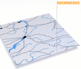 3d view of Rakhmanovo