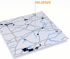 3d view of Khlopovo