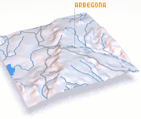 3d view of Ārbē Gona