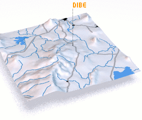 3d view of Dībē