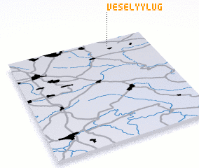 3d view of Vesëlyy Lug