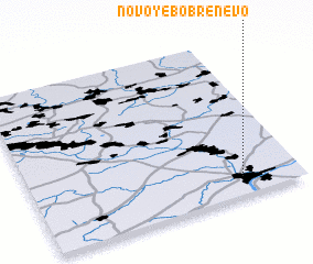 3d view of Novoye Bobrenevo