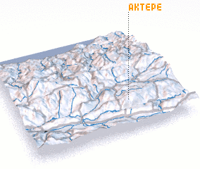 3d view of Aktepe