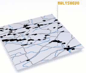 3d view of Malyshevo