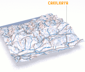 3d view of Çakılkaya