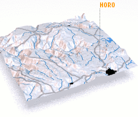 3d view of Horo