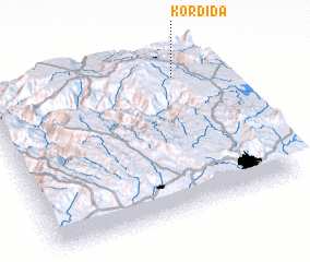 3d view of Kordīda