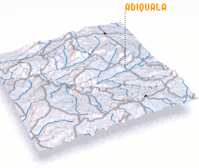 3d view of Ādī-Quala